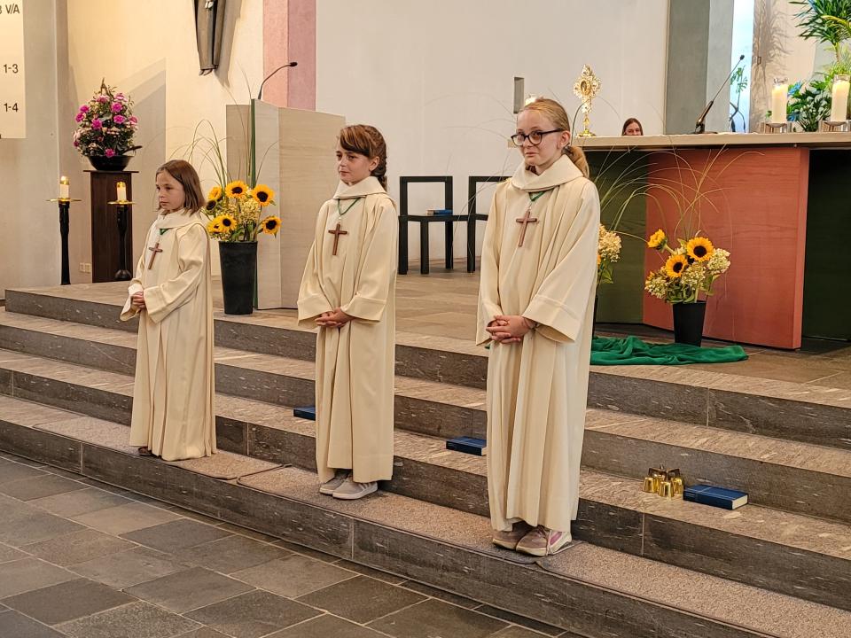 Ministrant:innen-Aufnahme 2024