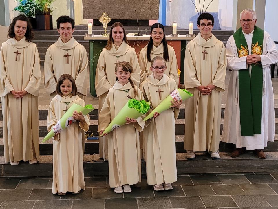 Ministrant:innen-Aufnahme 2024