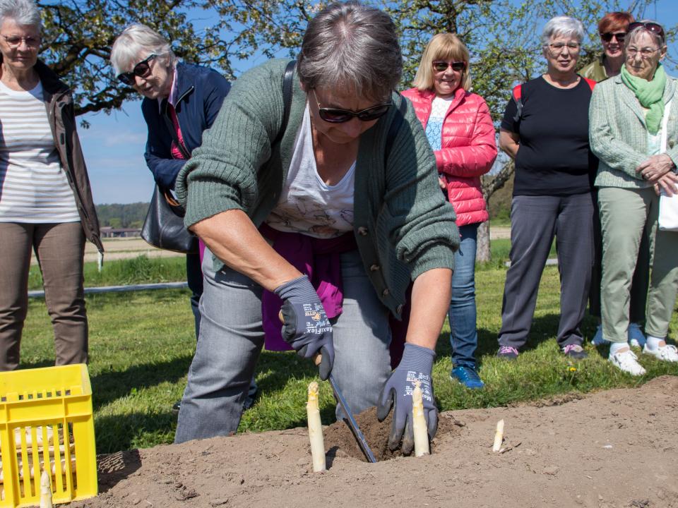 Besuch Spargelhof Flaach 2025