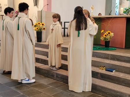 Ministrant:innen-Aufnahme 2024