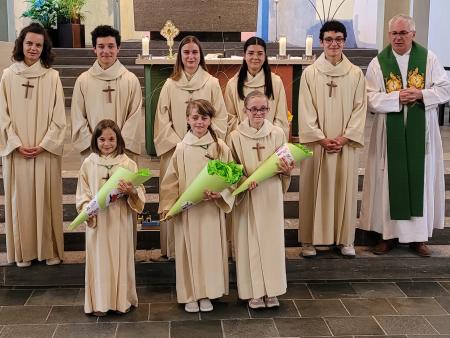 Ministrant:innen-Aufnahme 2024