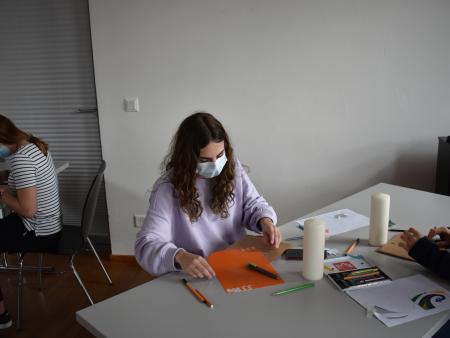 Osterkerzen gestalten