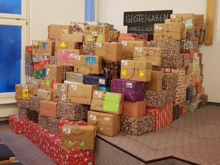 Die Aktion Weihnachtspäckli - auch in diesem Jahr ein voller Erfolg