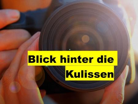 Blick hinter die Kulissen