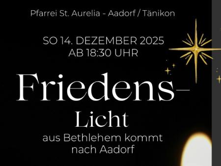 Friedenslicht 2025